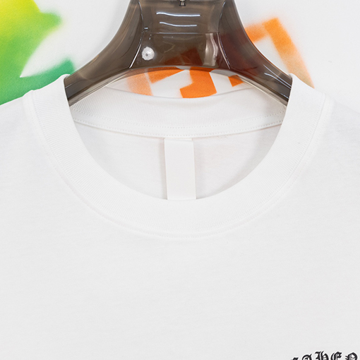 クロムハーツスーパーコピー  ぼかしプリントロゴ半袖Tシャツ
