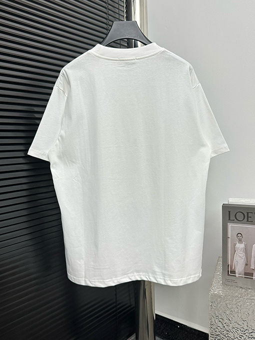 フェンディスーパーコピー ファッションプリント半袖Tシャツ