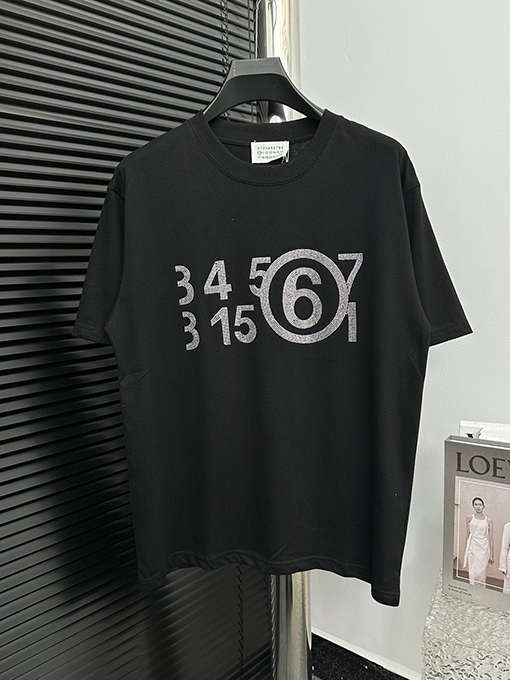 マルタンマルジェラ  新しいホットドリル半袖Tシャツ