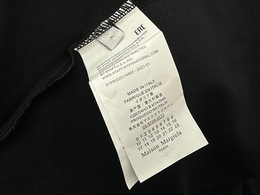 マルタンマルジェラ  新しいホットドリル半袖Tシャツ