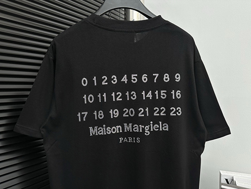 マルタンマルジェラ  新しいホットドリル半袖Tシャツ