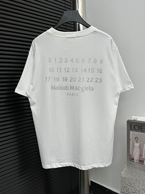 マルタンマルジェラ  新しいホットドリル半袖Tシャツ