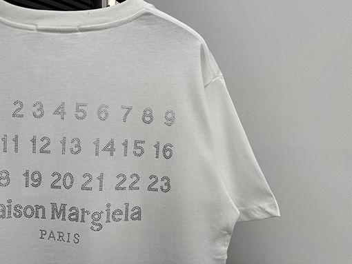 マルタンマルジェラ  新しいホットドリル半袖Tシャツ