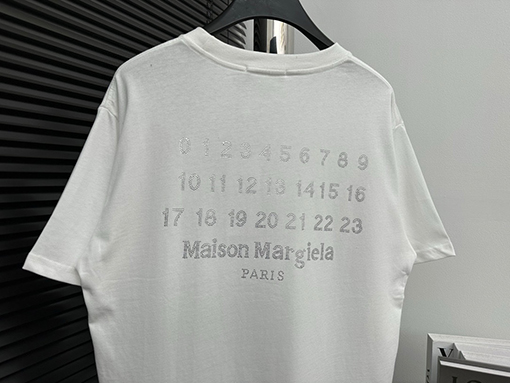 マルタンマルジェラ  新しいホットドリル半袖Tシャツ