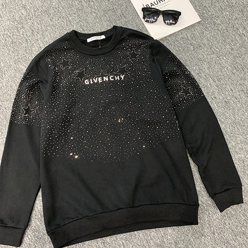 ジバンシイ  新しい満天星ホットドリルラウンドネックパーカー