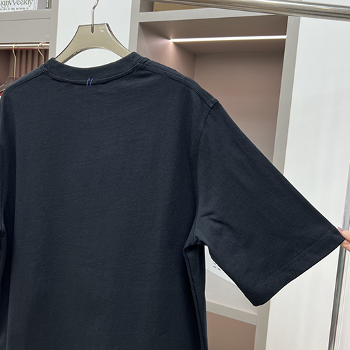 バーバリーコピー 馬術騎士軍馬ラベリングネック半袖Tシャツ