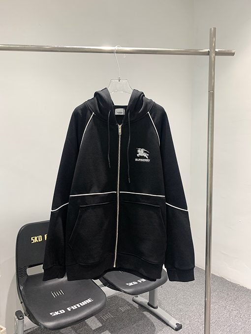 バーバリー BURBERRY クラシックカラーステッチ軍馬刺繍ジャケット