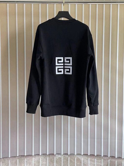 ジバンシイコピー ファッションヘビーエンブロイダリーラウンドネックスウェット