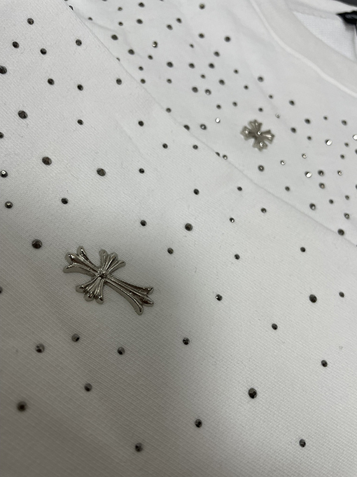 クロムハーツコピー クラシックプリント刺繍パーカー
