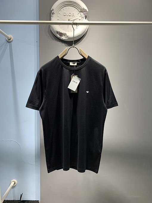 ディオール  新しいファッション蜂刺繍Tシャツ