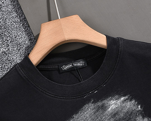 クロムハーツコピー 新しいラウンドネック半袖Tシャツ