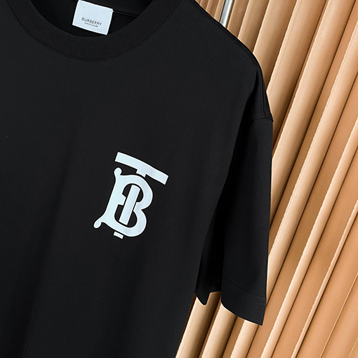 バーバリー ロゴ柄コットンゆったりフィット半袖Tシャツ