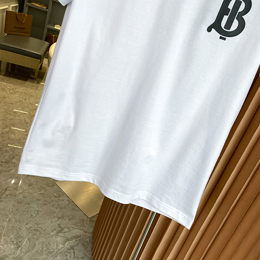 バーバリー ロゴ柄コットンゆったりフィット半袖Tシャツ