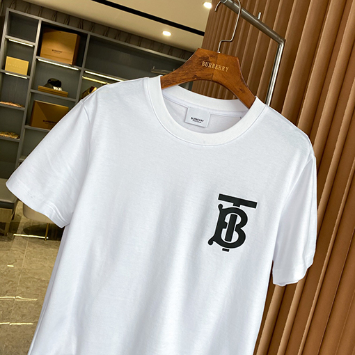 バーバリー ロゴ柄コットンゆったりフィット半袖Tシャツ