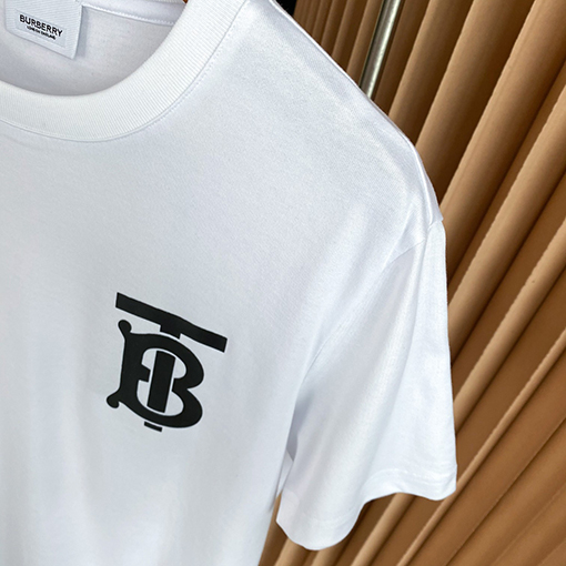 バーバリー ロゴ柄コットンゆったりフィット半袖Tシャツ