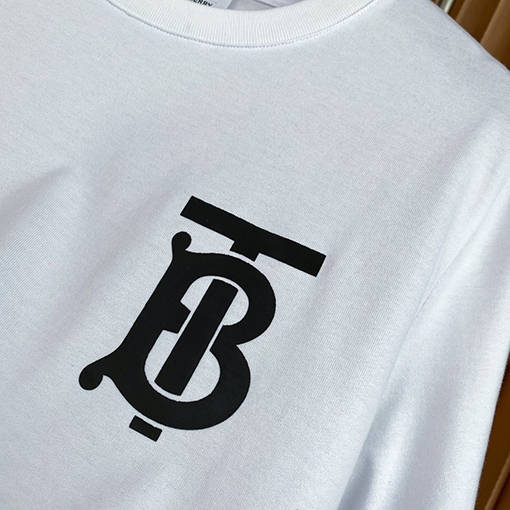 バーバリー ロゴ柄コットンゆったりフィット半袖Tシャツ