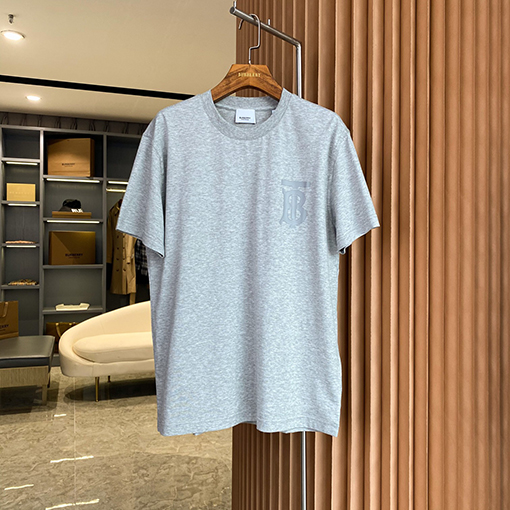 バーバリー ロゴ柄コットンゆったりフィット半袖Tシャツ