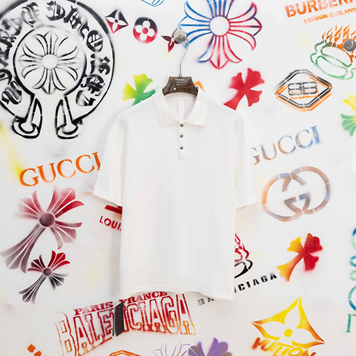 クロムハーツスーパーコピー クラシックなポロ半袖Tシャツ