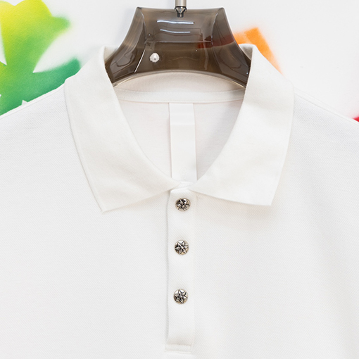 クロムハーツスーパーコピー クラシックなポロ半袖Tシャツ