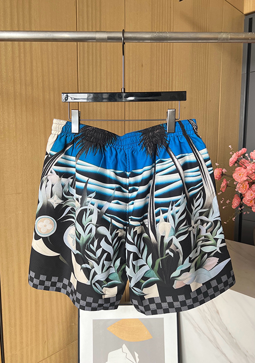 ルイヴィトンコピー  新しいココナツビーチプリントウエストパンツ