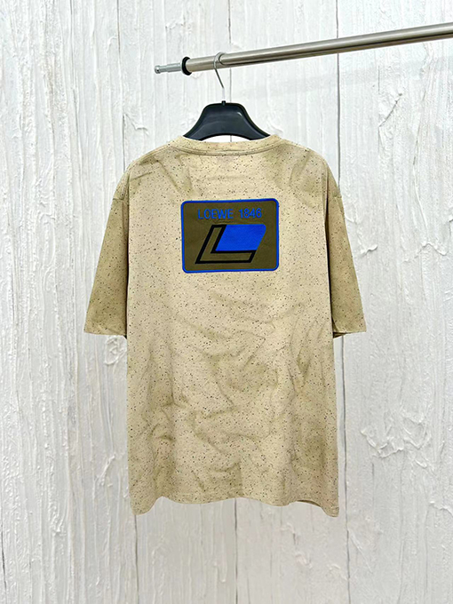 ロエベコピー 新しいプリント半袖Tシャツ