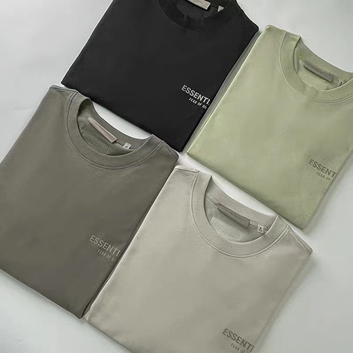 フィアオブゴッド  アルファベット綿長袖Tシャツ