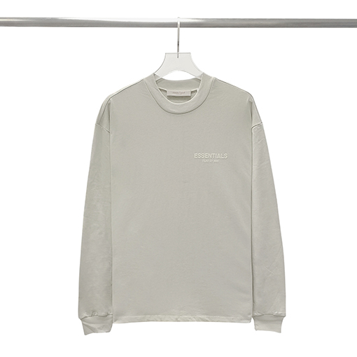 フィアオブゴッド  アルファベット綿長袖Tシャツ