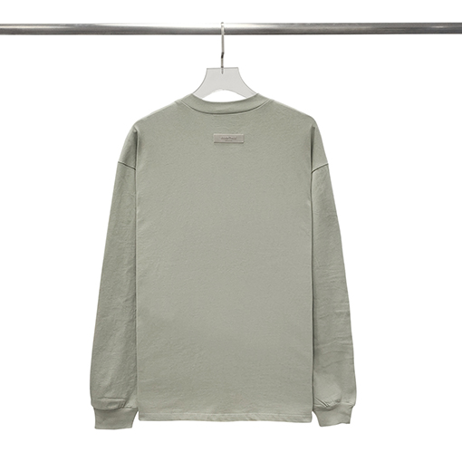 フィアオブゴッド  アルファベット綿長袖Tシャツ