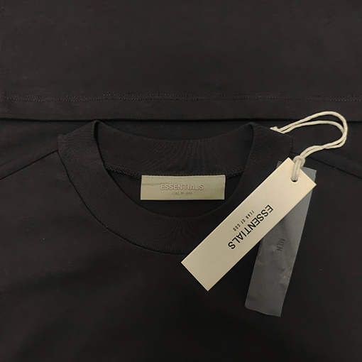 フィアオブゴッド  アルファベット綿長袖Tシャツ