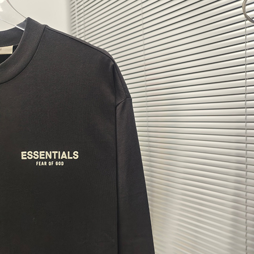 フィアオブゴッド  アルファベット綿長袖Tシャツ