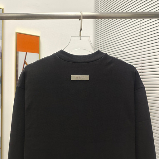 フィアオブゴッド  アルファベット綿長袖Tシャツ