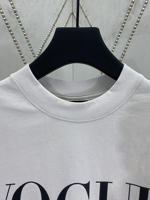 バレンシアガ 新しい夜景タワーゆったりプリントTシャツ