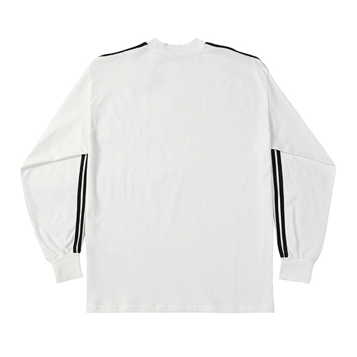 Balenciaga X Adidas スーパーコピー コラボレーションロゴプリント長袖シャツ