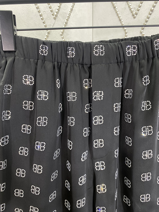 バレンシアガ 新しいダブルBアルファベットパンツ