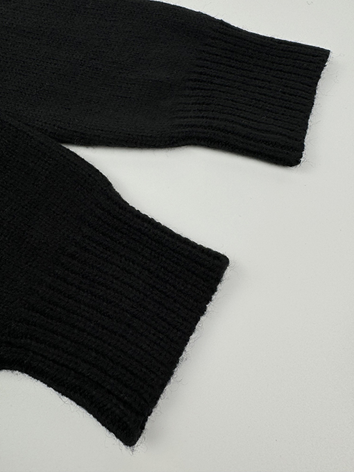 セリーヌ 胸の Celine ハーフジップ刺繍ニット