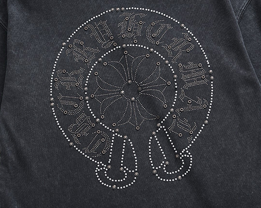 クロムハーツコピー 新しいファッションラウンドネック半袖Tシャツ