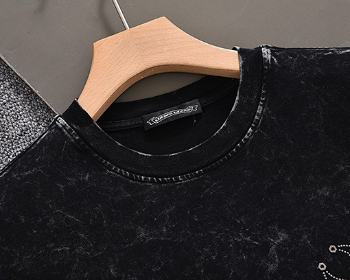 クロムハーツコピー 新しいファッションラウンドネック半袖Tシャツ