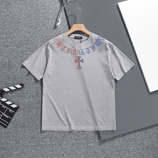 クロムハーツ  されていますラウンドネック半袖Tシャツ