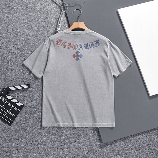 クロムハーツ  されていますラウンドネック半袖Tシャツ