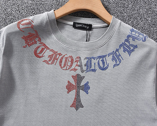 クロムハーツ  されていますラウンドネック半袖Tシャツ
