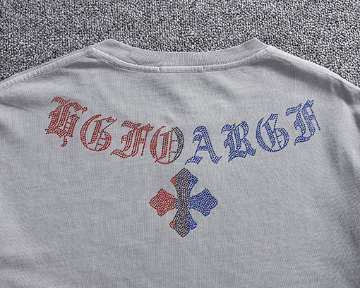 クロムハーツ  されていますラウンドネック半袖Tシャツ