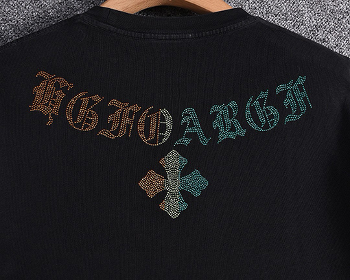クロムハーツ  されていますラウンドネック半袖Tシャツ