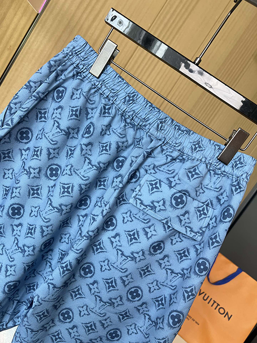 ルイヴィトン シルクプリントカジュアルショーツ