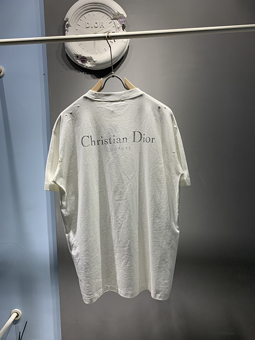ディオール 新しいCoutureプリント穴Tシャツ