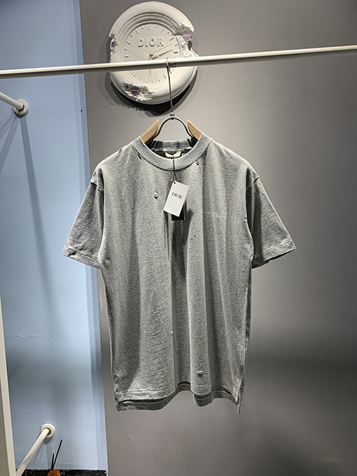 ディオール 新しいCoutureプリント穴Tシャツ