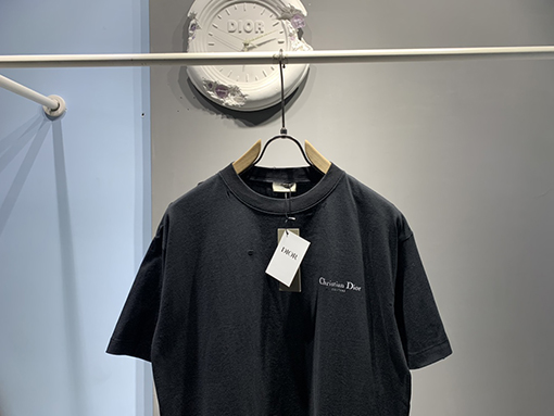 ディオール 新しいCoutureプリント穴Tシャツ