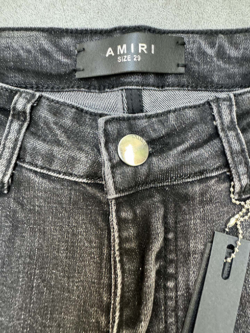 アミリスーパーコピー ハイストリートの穴の開いたパンツ