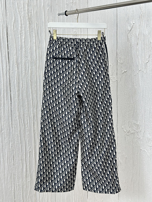 ディオール 新しいゴムウエストObliqueジャカードパンツ
