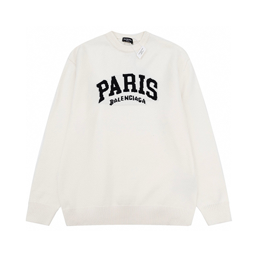 プラダ 新しいジャカードウールニットクルーネックセーター