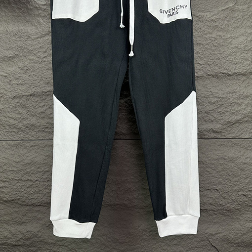 ジバンシイコピー 新しいワッフルカラーのカップルパンツ